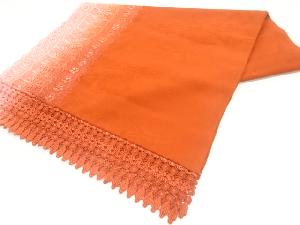 レース寺塔模様織出しショール